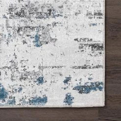 Dali Gray 6 ft. x 9 ft. Machine Washable Modern Abstract Indoor Area Rug by nuLOOM 20 Dali Gray 6 ft. x 9 ft. Machine Washable Modern Abstract Indoor Area Rug by nuLOOM -nuLOOM Sales Store gray nuloom area rugs birv08a 609 44 1000