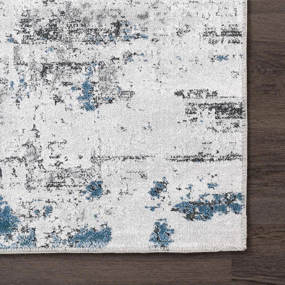 Dali Gray 6 ft. x 9 ft. Machine Washable Modern Abstract Indoor Area Rug by nuLOOM 9 Dali Gray 6 ft. x 9 ft. Machine Washable Modern Abstract Indoor Area Rug by nuLOOM - Image 9