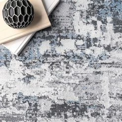 Dali Gray 6 ft. x 9 ft. Machine Washable Modern Abstract Indoor Area Rug by nuLOOM 18 Dali Gray 6 ft. x 9 ft. Machine Washable Modern Abstract Indoor Area Rug by nuLOOM -nuLOOM Sales Store gray nuloom area rugs birv08a 609 4f 1000