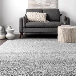 Davidson Gray 5 ft. x 8 ft. Machine Washable Abstract Tribal Indoor Area Rug by nuLOOM 18 Davidson Gray 5 ft. x 8 ft. Machine Washable Abstract Tribal Indoor Area Rug by nuLOOM -nuLOOM Sales Store gray nuloom area rugs birv12a 508 c3 1000
