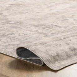 Brielle Grey 8 ft. x 10 ft. Machine Washable Vintage Medallion Indoor Area Rug by nuLOOM 19 Brielle Grey 8 ft. x 10 ft. Machine Washable Vintage Medallion Indoor Area Rug by nuLOOM -nuLOOM Sales Store gray nuloom area rugs birv16a 8010 1f 1000