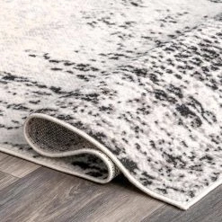 Penelope Faded Tribal Chevrons Gray 9 ft. x 12 ft. Area Rug by nuLOOM 12 Penelope Faded Tribal Chevrons Gray 9 ft. x 12 ft. Area Rug by nuLOOM -nuLOOM Sales Store gray nuloom area rugs ecrk05a 9012 1f 1000