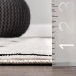 Noa Tribal Moroccan Gray 8 ft. x 10 ft. Area Rug by nuLOOM -nuLOOM Sales Store gray nuloom area rugs ecrk08a 8010 76 1000