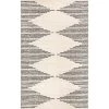 Romina Diamond Pinstripes Gray 9 ft. x 12 ft. Area Rug by nuLOOM