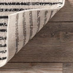 Romina Diamond Pinstripes Gray 9 ft. x 12 ft. Area Rug by nuLOOM -nuLOOM Sales Store gray nuloom area rugs ecrk09a 9012 fa 1000