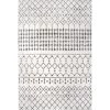 Zola Modern Trellis Gray 8 ft. x 10 ft. Area Rug by nuLOOM