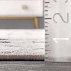 Zola Modern Trellis Gray 8 ft. x 10 ft. Area Rug by nuLOOM -nuLOOM Sales Store gray nuloom area rugs ecrk11a 8010 76 1000