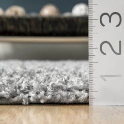 Arden Homely Shag Gray 9 ft. x 12 ft. Area Rug by nuLOOM 17 Arden Homely Shag Gray 9 ft. x 12 ft. Area Rug by nuLOOM -nuLOOM Sales Store gray nuloom area rugs ecwo01b 9012 44 1000