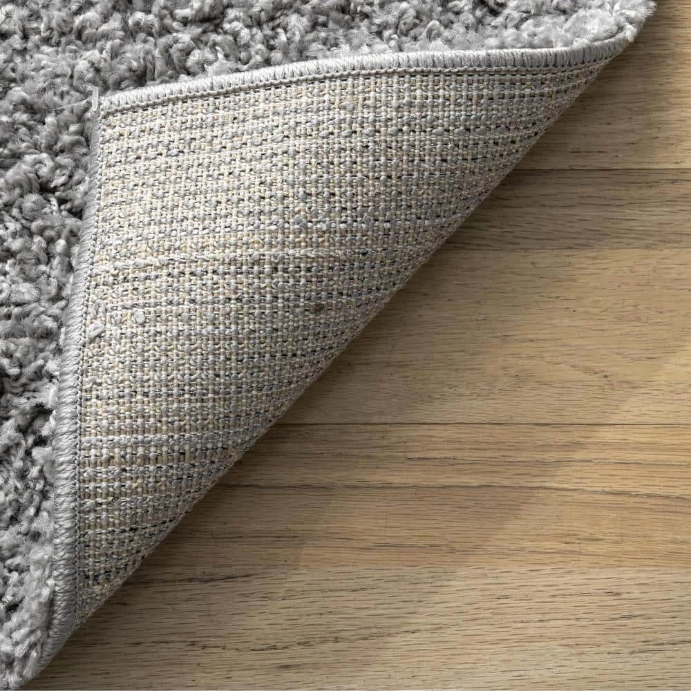 Arden Homely Shag Gray 9 ft. x 12 ft. Area Rug by nuLOOM 9 Arden Homely Shag Gray 9 ft. x 12 ft. Area Rug by nuLOOM - Image 9