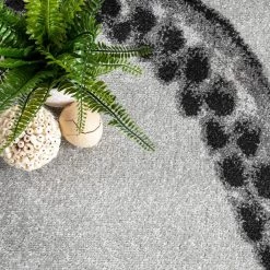 Adrienne Octopus Gray 8 ft. x 10 ft. Area Rug by nuLOOM 11 Adrienne Octopus Gray 8 ft. x 10 ft. Area Rug by nuLOOM -nuLOOM Sales Store gray nuloom area rugs erlr05a 8010 4f 1000