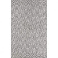 Kimberely Casual Striped Gray 9 ft. x 12 ft. Area Rug by nuLOOM