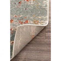 Distressed Persian Sarita Gray 12 ft. x 18 ft. Area Rug by nuLOOM -nuLOOM Sales Store gray nuloom area rugs kkcb23a 12018 66 1000