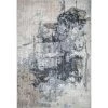 Abstract Rivera Gray 10 ft. x 14 ft. Area Rug by nuLOOM