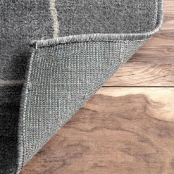 Vincente Contemporary Abstract Gray 9 ft. x 12 ft. Area Rug by nuLOOM 14 Vincente Contemporary Abstract Gray 9 ft. x 12 ft. Area Rug by nuLOOM -nuLOOM Sales Store gray nuloom area rugs owmn01a 9012 77 1000