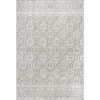 Transitional Floral Jeanette Gray 11 ft. x 14 ft. 6 in. Area Rug by nuLOOM