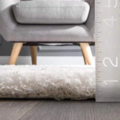 Stasia Diamond Shag Gray 9 ft. x 12 ft. Area Rug by nuLOOM -nuLOOM Sales Store gray nuloom area rugs ozas02a 92012 66 1000