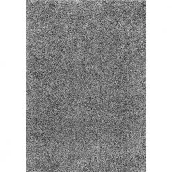 Marleen Plush Shag Gray 9 ft. x 12 ft. Area Rug by nuLOOM