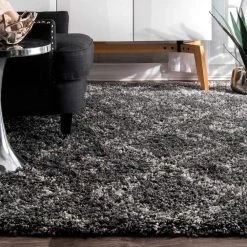 Iola Plush Shag Gray 11 ft. x 14 ft. Area Rug by nuLOOM 14 Iola Plush Shag Gray 11 ft. x 14 ft. Area Rug by nuLOOM -nuLOOM Sales Store gray nuloom area rugs ozsg18b 106014 66 1000