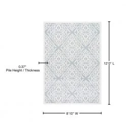 Contessa Ombre Gray 9 ft. x 12 ft. Indoor Area Rug by nuLOOM 24 Contessa Ombre Gray 9 ft. x 12 ft. Indoor Area Rug by nuLOOM -nuLOOM Sales Store gray nuloom area rugs rzbd11a 9012 76 1000