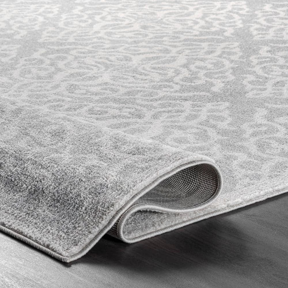 Contessa Ombre Gray 9 ft. x 12 ft. Indoor Area Rug by nuLOOM 7 Contessa Ombre Gray 9 ft. x 12 ft. Indoor Area Rug by nuLOOM - Image 7