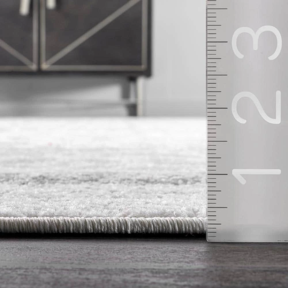 Contessa Ombre Gray 9 ft. x 12 ft. Indoor Area Rug by nuLOOM 11 Contessa Ombre Gray 9 ft. x 12 ft. Indoor Area Rug by nuLOOM - Image 11