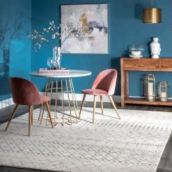 Blythe Modern Moroccan Trellis Gray 8 ft. x 10 ft. Area Rug by nuLOOM -nuLOOM Sales Store gray nuloom area rugs rzbd16a 71001010 c3 1000