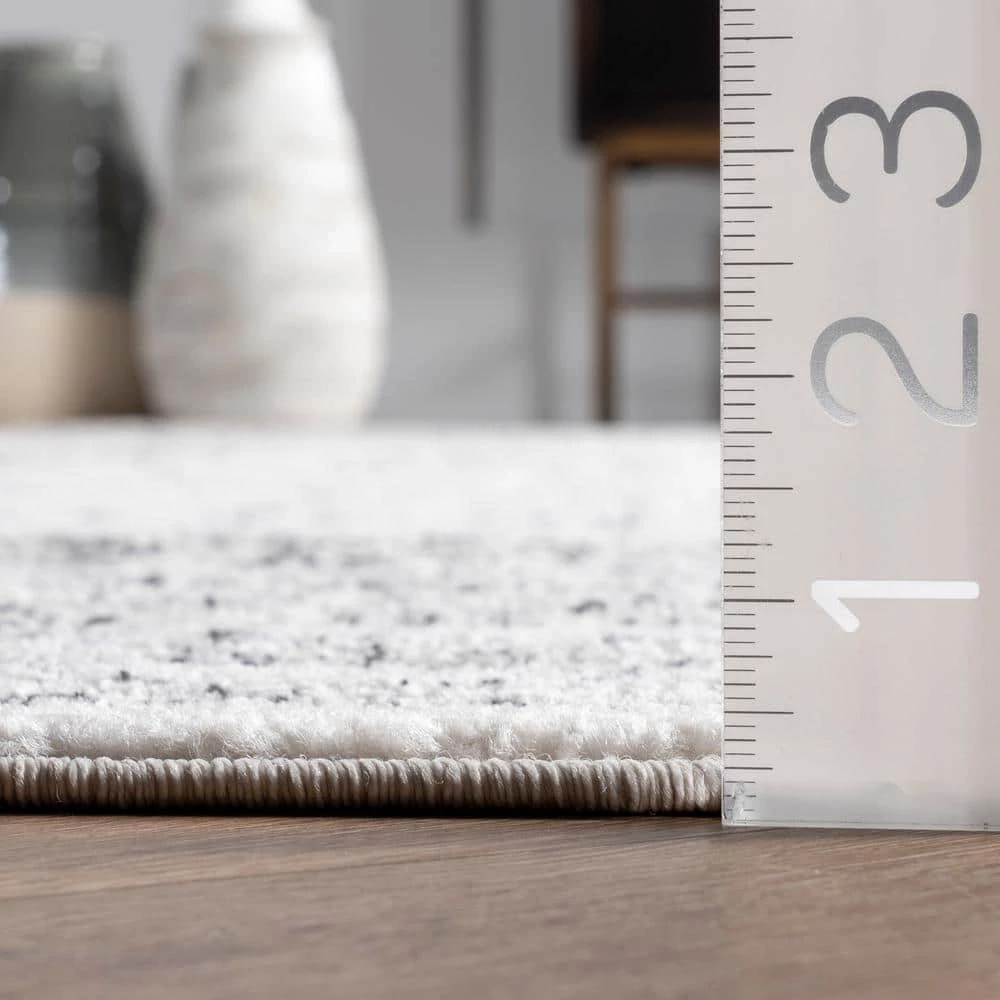 Minta Modern Persian Gray 12 ft. x 15 ft. Area Rug by nuLOOM 9 Minta Modern Persian Gray 12 ft. x 15 ft. Area Rug by nuLOOM - Image 9