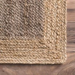 Elanora Farmhouse Bordered Jute Gray 12 ft. x 15 ft. Area Rug by nuLOOM 10 Elanora Farmhouse Bordered Jute Gray 12 ft. x 15 ft. Area Rug by nuLOOM -nuLOOM Sales Store gray nuloom area rugs tajt09e 12015 1d 1000