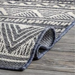 Maia Southwestern Striped Gray 8 ft. x 10 ft. Outdoor Area Rug by nuLOOM 19 Maia Southwestern Striped Gray 8 ft. x 10 ft. Outdoor Area Rug by nuLOOM -nuLOOM Sales Store gray nuloom outdoor rugs owch03a 8010 31 1000