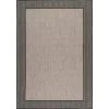 Machine Made Outdoor Gris Border Gray 5 ft. x 8 ft. Area Rug by nuLOOM