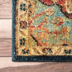 Tabetha Tribal Medallion Green 8 ft. 10 in. x 12 ft. Area Rug by nuLOOM 11 Tabetha Tribal Medallion Green 8 ft. 10 in. x 12 ft. Area Rug by nuLOOM -nuLOOM Sales Store green nuloom area rugs rzin06a 9012 1d 1000