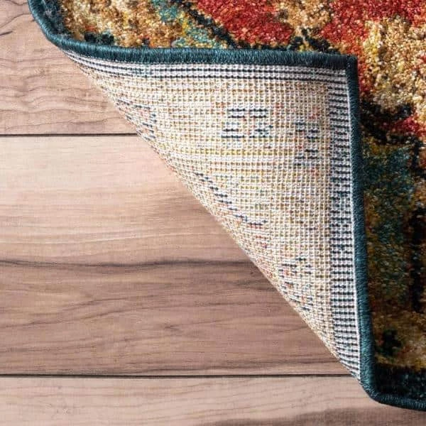 Tabetha Tribal Medallion Green 8 ft. 10 in. x 12 ft. Area Rug by nuLOOM 6 Tabetha Tribal Medallion Green 8 ft. 10 in. x 12 ft. Area Rug by nuLOOM - Image 6