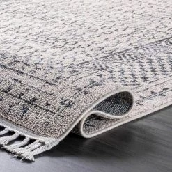 Claudia Diamond Gray Multi 9 ft. x 12 ft. Area Rug by nuLOOM -nuLOOM Sales Store grey multi nuloom area rugs stgl03a 9012 1f 1000