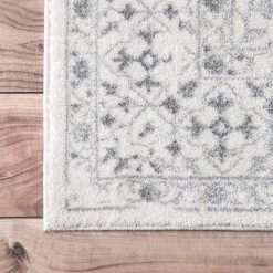 Odell Distressed Persian Ivory 8 ft. x 10 ft. Area Rug by nuLOOM -nuLOOM Sales Store ivory nuloom area rugs rzbd21a 71001010 4f 1000