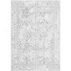 Odell Distressed Persian Ivory 8 ft. x 10 ft. Area Rug by nuLOOM