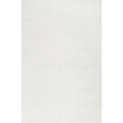 Glendora Chevron Ivory 8 ft. x 10 ft. Area Rug by nuLOOM