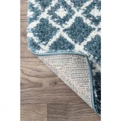 Moroccan Barbara Light Blue 9 ft. x 12 ft. Area Rug by nuLOOM 12 Moroccan Barbara Light Blue 9 ft. x 12 ft. Area Rug by nuLOOM -nuLOOM Sales Store light blue nuloom area rugs groc01g 9012 44 1000