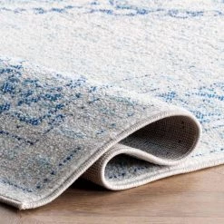 Pauley Vintage Light Blue 12 ft. x 15 ft. Area Rug by nuLOOM -nuLOOM Sales Store light blue nuloom area rugs rzbd24a 12015 1f 1000