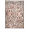 Ehtel Medallion Fringe Light Brown 9 ft. x 12 ft. Area Rug by nuLOOM