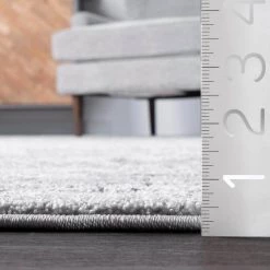 Essa Vintage Light Gray 6 ft. x 6 ft. Round Area Rug by nuLOOM -nuLOOM Sales Store light gray nuloom area rugs acsd05a r606 fa 1000