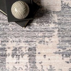 Ariana Light Grey 8 ft. x 10 ft. Machine Washable Abstract Indoor Area Rug by nuLOOM 18 Ariana Light Grey 8 ft. x 10 ft. Machine Washable Abstract Indoor Area Rug by nuLOOM -nuLOOM Sales Store light grey nuloom area rugs hjau08a 8010 4f 1000