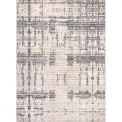 Ariana Light Grey 8 ft. x 10 ft. Machine Washable Abstract Indoor Area Rug by nuLOOM