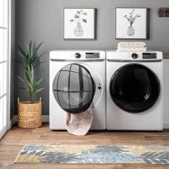 Rosa Machine Washable Distressed Vintage Medallion Light Pink 5 ft. x 8 ft. Indoor Area Rug by nuLOOM -nuLOOM Sales Store light pink nuloom area rugs hjau27a 508 fa 1000