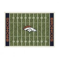 DENVER BRONCOS 6X8 HOMEFIELD RUG by MILLIKEN
