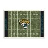JACKSONVILLE JAGUARS 6X8 HOMEFIELD RUG by MILLIKEN