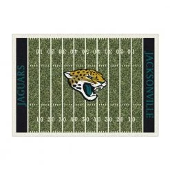 JACKSONVILLE JAGUARS 6X8 HOMEFIELD RUG by MILLIKEN