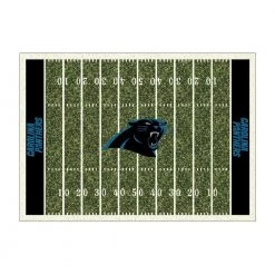nuLOOM Sales Store 41 CAROLINA PANTHERS 6X8 HOMEFIELD RUG by MILLIKEN