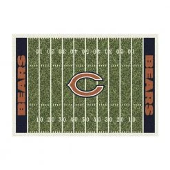 CHICAGO BEARS 6X8 HOMEFIELD RUG by MILLIKEN