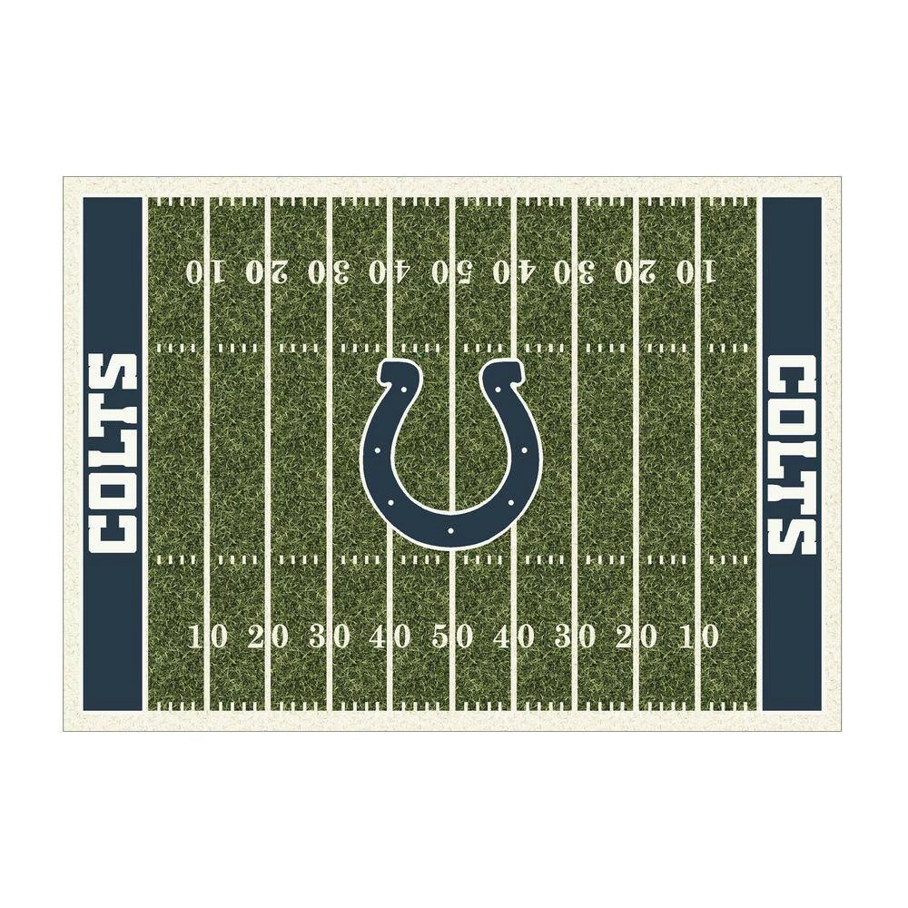 INDIANAPOLIS COLTS 6X8 HOMEFIELD RUG by MILLIKEN 1 INDIANAPOLIS COLTS 6X8 HOMEFIELD RUG by MILLIKEN