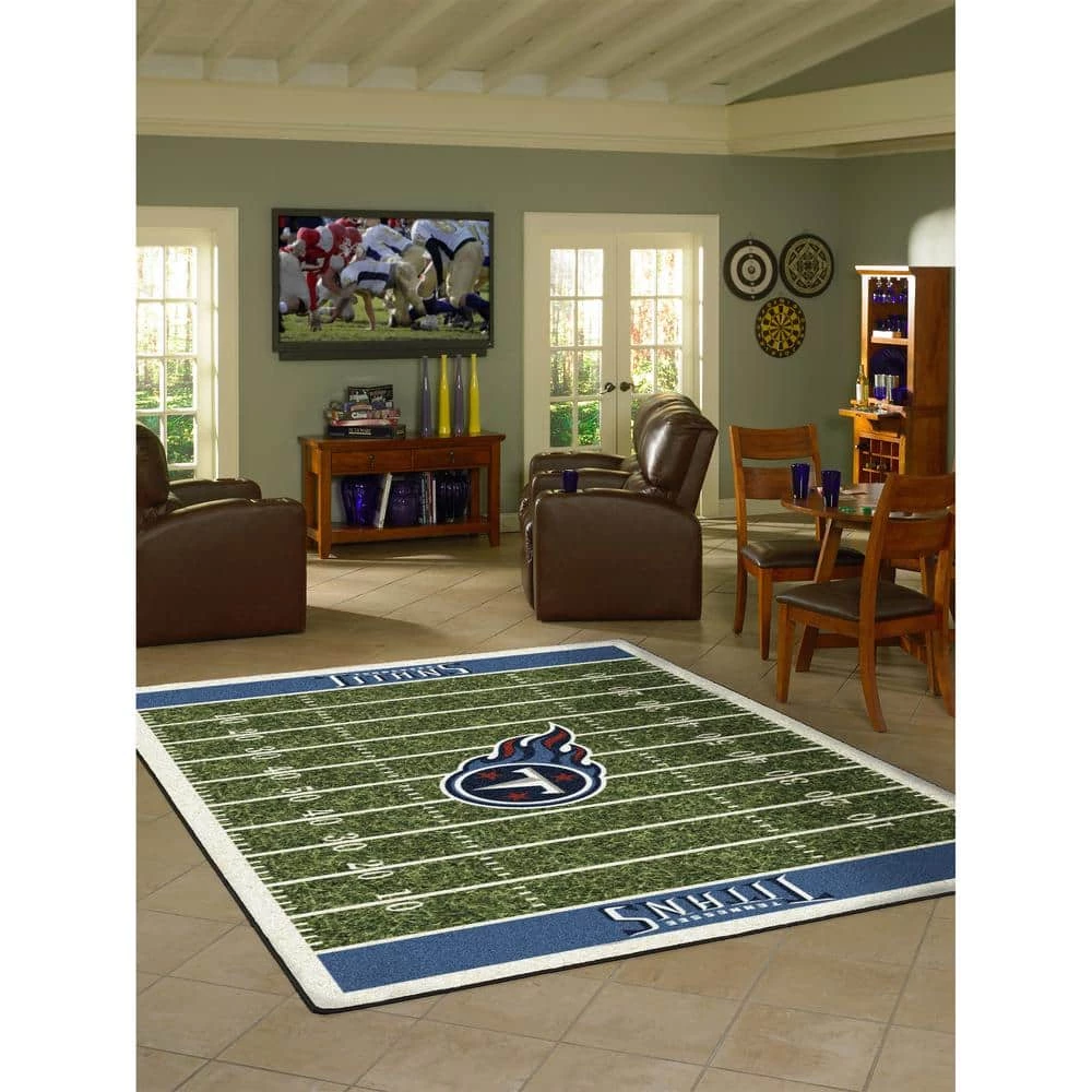 TENNESSEE TITANS 6X8 HOMEFIELD RUG by MILLIKEN 2 TENNESSEE TITANS 6X8 HOMEFIELD RUG by MILLIKEN - Image 2